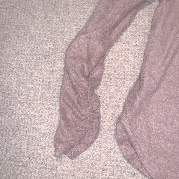 Free People Off the shoulder Nude cozy sweater - Picture 5 of 8